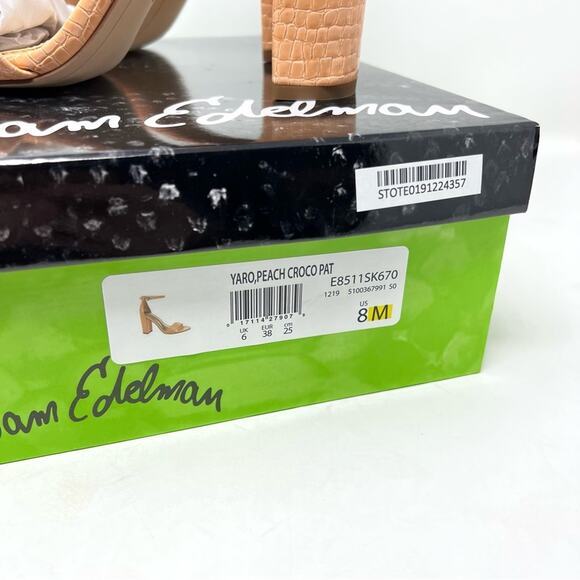 SAM EDELMAN Yaro Ankle Strap Sandals NIB Size 8 - Picture 3 of 10